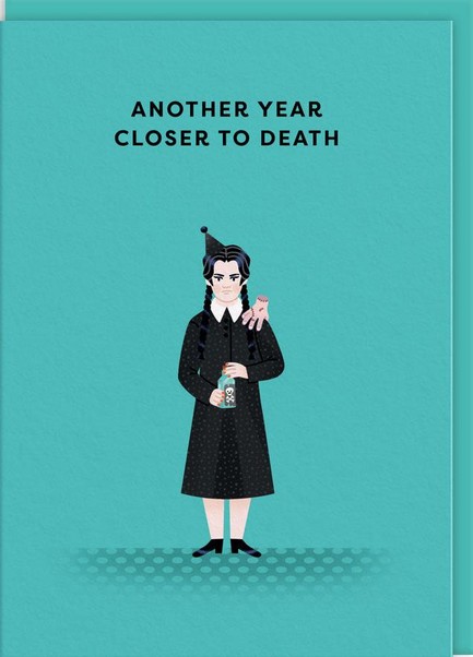 ΚΑΡΤΑ OHH DEER WEDNESDAY ADDAMS 13014
