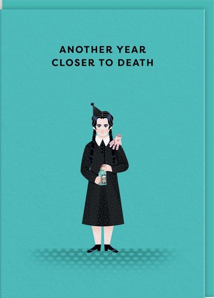 ΚΑΡΤΑ OHH DEER WEDNESDAY ADDAMS 13014