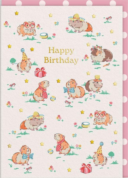 ΚΑΡΤΑ OHH DEER GUINEA PIG PARTY 12504