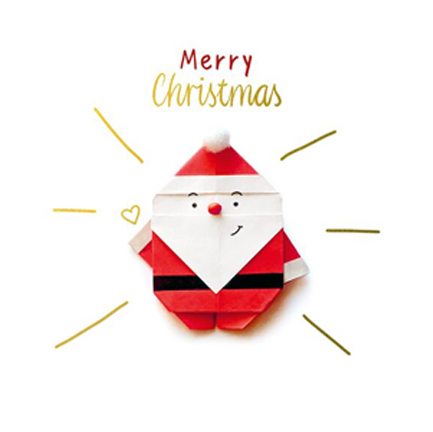 ΚΑΡΤΑΚΙ XMAS PICKMOTION ΜΟΝΟ SANTA CLAUS XM-0375-EN