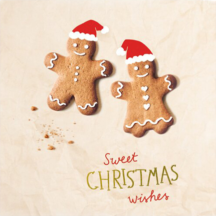 ΚΑΡΤΑΚΙ XMAS PICKMOTION ΜΟΝΟ SWEET CHRISTMAS WISHES COOKIES
