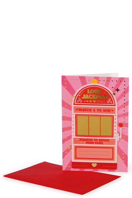ΚΑΡΤΑ LEGAMI BGS0010 SCRATCH OFF-LOVE JACKPOT LOVE AND FRIENDSHIP