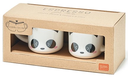 ΦΛΥΤΖΑΝΙ ESPRESSO ΣΕΤ 2ΤΕΜ. LEGAMI MM0011 PANDA