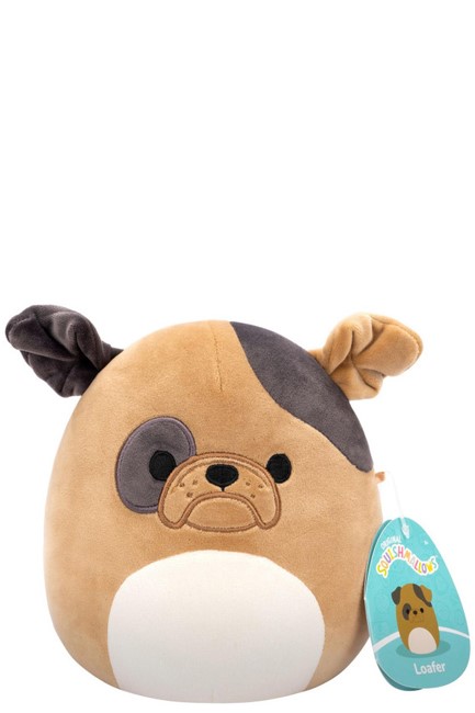 ΛΟΥΤΡΙΝΟ SQUISHMALLOWS 19 εκ.ΤΟ ΚΑΦΕ BULLDOG
