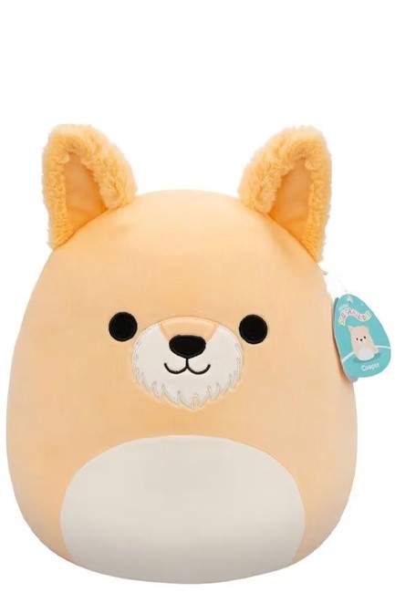 ΛΟΥΤΡΙΝΟ SQUISHMALLOWS 13 εκ.COOPER Ο ΣΚΥΛΟΣ