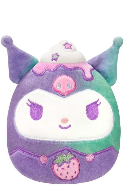 ΛΟΥΤΡΙΝΟ SQUISHMALLOWS 20 εκ.SANRIO KUROMI