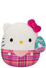 ΛΟΥΤΡΙΝΟ SQUISHMALLOWS 20 εκ.SANRIO HELLO KITTY ΜΕ ΡΟΖ ΚΑΡΟ