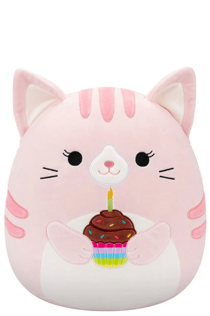 ΛΟΥΤΡΙΝΟ SQUISHMALLOWS 19 εκ.CELEBRATION LAURA Η ΓΑΤΑ