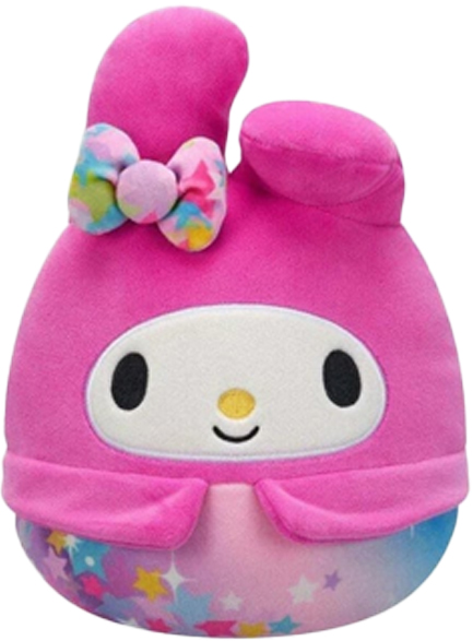 ΛΟΥΤΡΙΝΟ SQUISHMALLOWS 20 εκ.SANRIO STAR SHINE MY MELODY