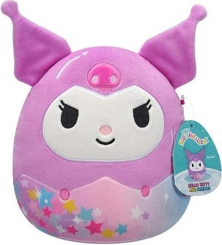 ΛΟΥΤΡΙΝΟ SQUISHMALLOWS 20 εκ.SANRIO STAR SHINE KUROMI