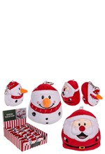ΛΟΥΤΡΙΝΟ OUT OF THE BLUE 9 εκ.ΜΕ 2 ΟΨΕΙΣ XMAS SANTA CLAUS SNOWMAN