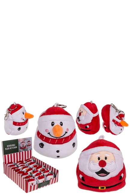 ΛΟΥΤΡΙΝΟ OUT OF THE BLUE 9 εκ.ΜΕ 2 ΟΨΕΙΣ XMAS SANTA CLAUS SNOWMAN