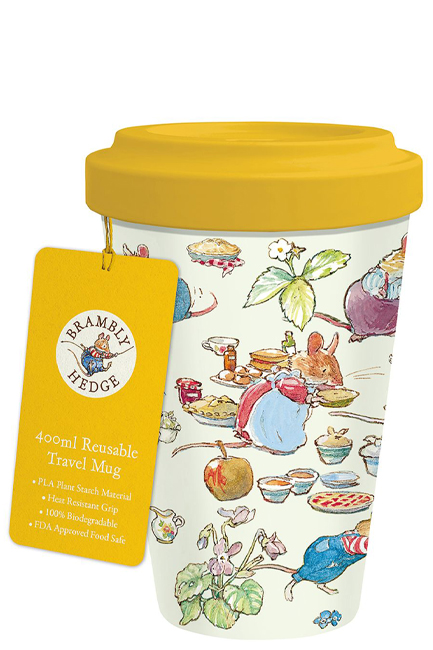 ΚΟΥΠΑ MUSEUMS & GALLERIES PLA PLANT ΜΕ ΚΑΠΑΚΙ 400ML BRAMBLY HEDGE