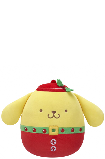 ΛΟΥΤΡΙΝΟ SQUISHMALLOWS 20 εκ.XMAS SANRIO POMPOPURIN