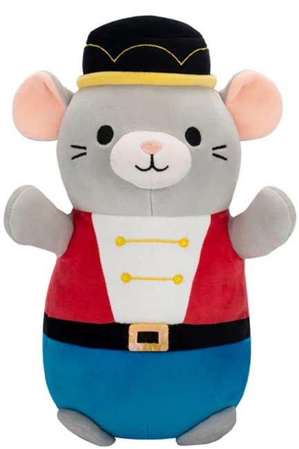 ΛΟΥΤΡΙΝΟ SQUISHMALLOWS 35 εκ.XMAS HUGMEES MURRAY ΤΟ ΠΟΝΤΙΚΙ ΚΑΡΥΟΘΡΑΥΣΤΗΣ