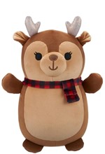 ΛΟΥΤΡΙΝΟ SQUISHMALLOWS 35 εκ.XMAS HUGMEES DARLA Ο ΤΑΡΑΝΔΟΣ