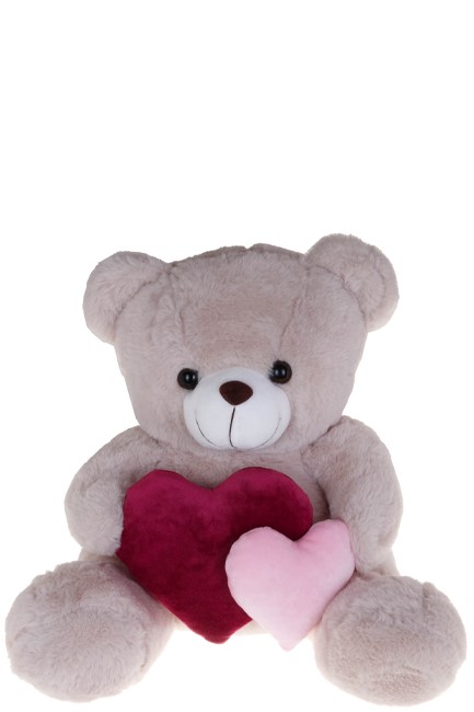 ΛΟΥΤΡΙΝΟ MUCH ΑΡΚΟΥΔΑΚΙ 40ΕΚ.ΣΟΜΩΝ ΜΕ ΔΙΠΛΗ ΚΑΡΔΙΑ ΡΟΖ-ΜΠΟΡΝΤΩ