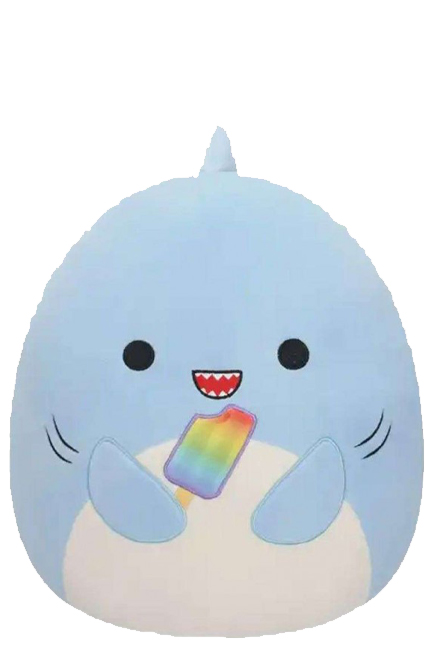 ΛΟΥΤΡΙΝΟ SQUISHMALLOWS 30,5 εκ.REY Ο ΜΠΛΕ ΚΑΡΧΑΡΙΑΣ