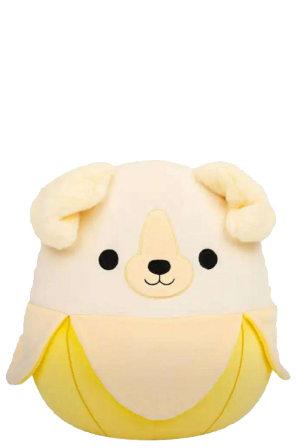 ΛΟΥΤΡΙΝΟ SQUISHMALLOWS 30,5 εκ.NATE ΤΟ GOLDEN RETRIEVER ΜΠΑΝΑΝΑ