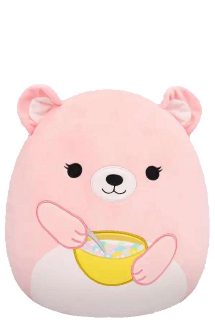 ΛΟΥΤΡΙΝΟ SQUISHMALLOWS 30,5 εκ.HOMINY ΤΟ ΡΟΔΑΚΙΝΙ ΑΡΚΟΥΔΑΚΙ