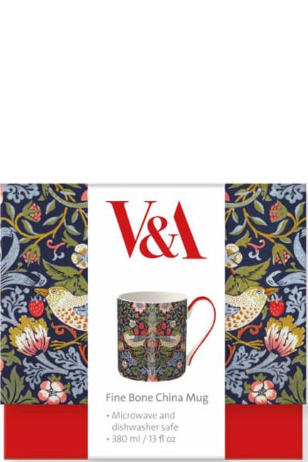 ΚΟΥΠΑ ΠΟΡΣΕΛΑΝΗ MUSEUMS & GALLERIES 380ml WILLIAM MORRIS-STRAWBERRY THIEF