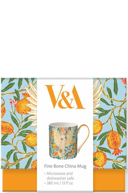 ΚΟΥΠΑ ΠΟΡΣΕΛΑΝΗ V&A 380ml WALTER CRANE-COCKATOO  POMEGRANATE