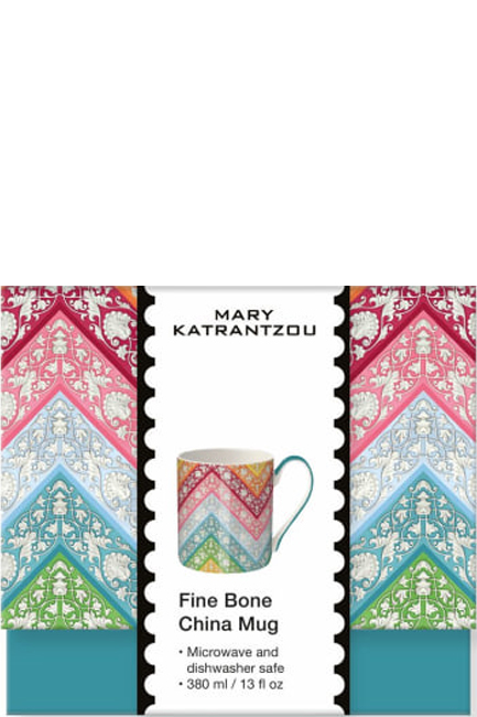 ΚΟΥΠΑ ΠΟΡΣΕΛΑΝΗ MUSEUMS & GALLERIES 380ml MARY KATRANTZOU CHERVRONS