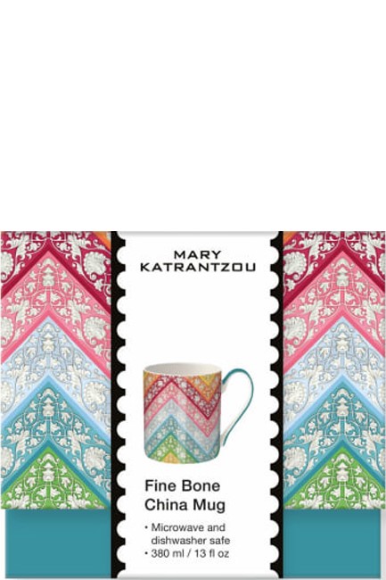 ΚΟΥΠΑ ΠΟΡΣΕΛΑΝΗ MUSEUMS & GALLERIES 380ml MARY KATRANTZOU CHERVRONS