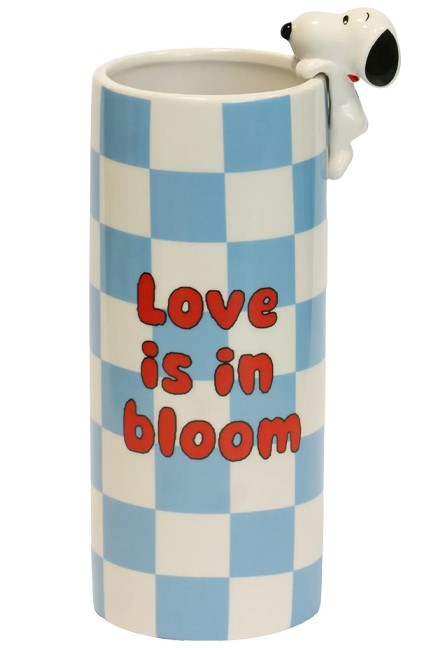 ΒΑΖΟ BLOGO 27 εκ.PEANUTS SNOOPY LOVE IS IN BLOOM
