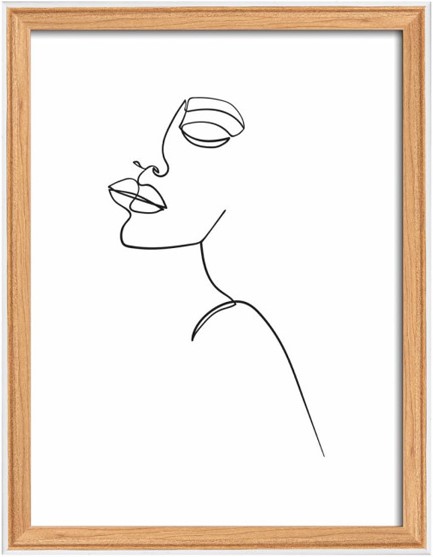 ΚΟΡΝΙΖΑ WALTHER SILHOUETTE 15*20CM NW520P BEECH TREE