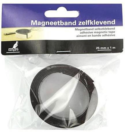 ΜΑΓΝΗΤΙΚΗ ΤΑΙΝΙΑ 25mm.*1m.ΑΥΤΟΚΟΛΛΗΤΗ KANGARO