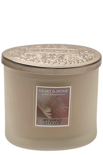 ΚΕΡΙ ΑΡΩΜΑΤΙΚΟ HEART & HOME ΔΙΠΛΟ ΦΥΤΙΛΙ 220ΓΡ.-ΦΥΛΑΚΑΣ ΑΓΓΕΛΟΣ