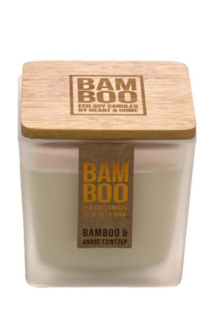 ΚΕΡΙ ΑΡΩΜΑΤΙΚΟ HEART & HOME BAMBOO 80ΓΡ.-BAMBOO ΚΑΙ ΑΝΘΟΣ ΤΖΙΝΤΖΕΡ