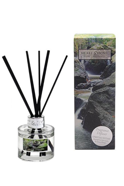 ΑΡΩΜΑΤΙΚΟ ΧΩΡΟΥ HEART & HOME 70ml.ΜΕ ΣΤΙΚ-ΟΡΜΗΤΙΚΟ ΠΟΤΑΜΙ