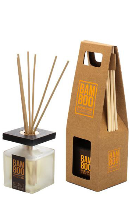 ΑΡΩΜΑΤΙΚΟ ΧΩΡΟΥ HEART & HOME BAMBOO 80ml.ΜΕ ΣΤΙΚ-ΠΑΤΣΟΥΛΙ ΚΑΙ ΞΥΛΟ GUAIAC