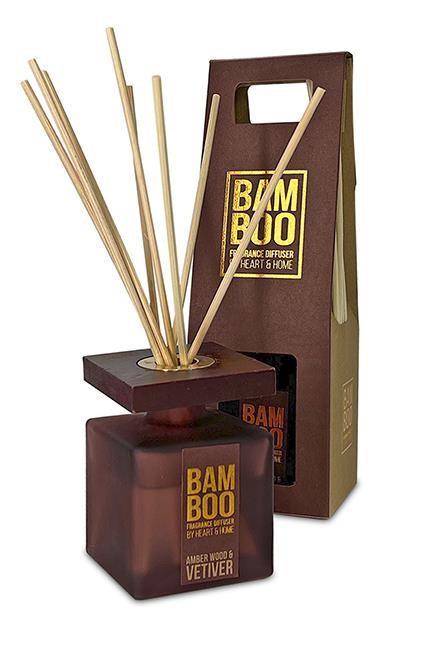 ΑΡΩΜΑΤΙΚΟ ΧΩΡΟΥ HEART & HOME BAMBOO 80ΓΡ.ΜΕ ΣΤΙΚ-ΚΕΧΡΙΜΠΑΡΙ ΚΑΙ ΒΕΤΙΒΕΡ