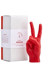 ΚΕΡΙ ΧΕΙΡΟΠΟΙΗΤΟ ΧΕΙΡΟΝΟΜΙΑΣ CANDLEHAND PEACE RED