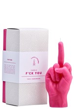 ΚΕΡΙ ΧΕΙΡΟΠΟΙΗΤΟ ΧΕΙΡΟΝΟΜΙΑΣ CANDLEHAND F*CK YOU PINK