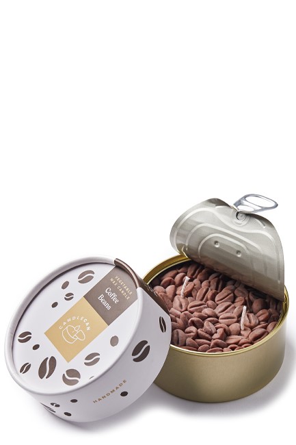 ΚΕΡΙ ΧΕΙΡΟΠΟΙΗΤΟ ΣΕ ΚΟΝΣΕΡΒΑ CANDLEHAND GOURMET COFFEE BEANS