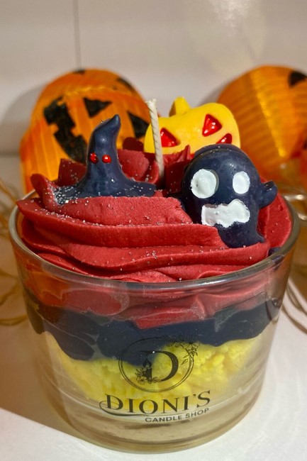 ΚΕΡΙ ΑΡΩΜΑΤΙΚΟ DIONI'S CANDLE 200gr HALLOWEEN WITCH PROJECT