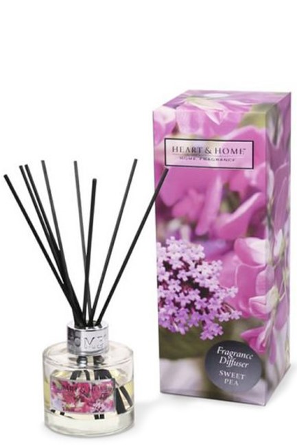 ΑΡΩΜΑΤΙΚΟ ΧΩΡΟΥ HEART & HOME 70ml.ΜΕ ΣΤΙΚ-SWEET PEA