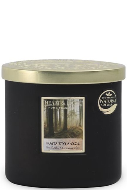 ΚΕΡΙ ΑΡΩΜΑΤΙΚΟ HEART & HOME ΔΙΠΛΟ ΦΥΤΙΛΙ 220ΓΡ.-ΒΟΛΤΑ ΣΤΟ ΔΑΣΟΣ