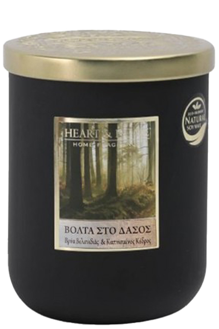 ΚΕΡΙ ΑΡΩΜΑΤΙΚΟ HEART & HOME ΜΕΓΑΛΟ 320ΓΡ.-ΒΟΛΤΑ ΣΤΟ ΔΑΣΟΣ