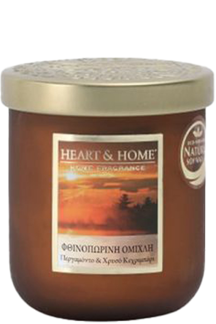 ΚΕΡΙ ΑΡΩΜΑΤΙΚΟ HEART & HOME ΜΕΣΑΙΟ 110ΓΡ.-ΦΘΙΝΟΠΩΡΙΝΗ ΟΜΙΧΛΗ
