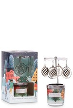 ΚΕΡΙ ΑΡΩΜΑΤΙΚΟ HEART & HOME XMAS 45γρ.ΣΕΤ ΜΕ CAROUSEL-BAUBLES & BERRIES