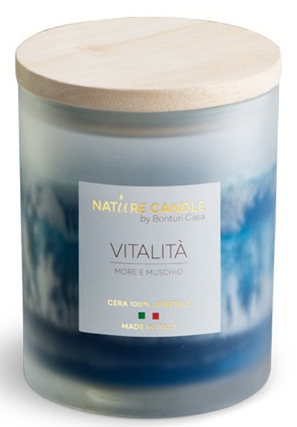ΚΕΡΙ ΑΡΩΜΑΤΙΚΟ NATURE CANDLE 200ΓΡ.-VITALITA MORE E MUSCHIO