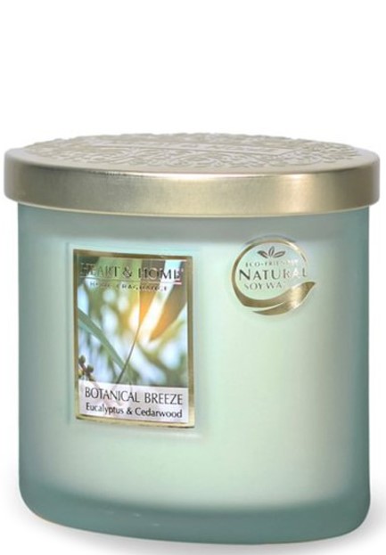 ΚΕΡΙ ΑΡΩΜΑΤΙΚΟ HEART & HOME ΔΙΠΛΟ ΦΥΤΙΛΙ 220ΓΡ.-BOTANICAL BREEZE