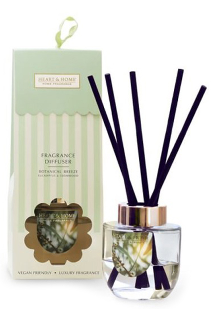 ΑΡΩΜΑΤΙΚΟ ΧΩΡΟΥ HEART & HOME 70ml.ΜΕ ΣΤΙΚ-BOTANICAL BREEZE