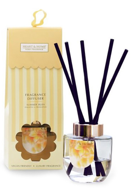 ΑΡΩΜΑΤΙΚΟ ΧΩΡΟΥ HEART & HOME 70ml.ΜΕ ΣΤΙΚ-SUMMER BLISS