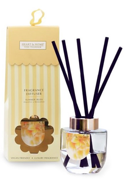 ΑΡΩΜΑΤΙΚΟ ΧΩΡΟΥ HEART & HOME 70ml.ΜΕ ΣΤΙΚ-SUMMER BLISS